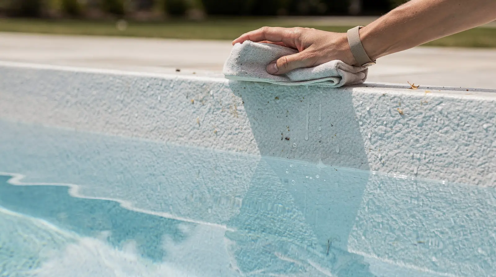 Can a Rough Fiberglass Pool Surface Be Fixed Without Resurfacing